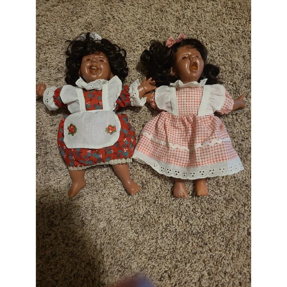 GIGO Toy Palm Dolls Kids African American Dolls Vintage
